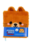 Puckator - Capybara Plush Notebook With Pouch & Mini Notebook - Kalendrid ja m&auml;rkmikud - ONE SIZE