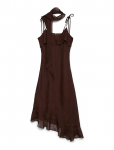 Vero Moda - Vmsabrina Blk Scrf Flounce Dress Wvn Exp - Peokleidid - M