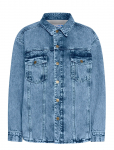 BALL - Bajulietta Jeans Jacket - L&uuml;hikesed teksap&uuml;ksid - M/L
