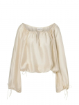 Malina - Julianna Drawstring Detailed Blouse - Pikkade varrukatega - 40
