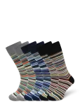 PS Paul Smith - Men Sock 6 Pack Signature - Tavalised sokid - ONE SIZE