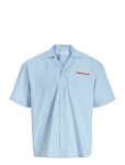 Jack & Jones - Jormenton Poplin Stripe Resort Shirt Ss - L&uuml;hikeste varrukatega s&auml;rgid - XXL