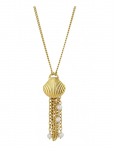 Bud To Rose - Marbella Fringe Necklace Gold - Statement kaelakeed - ONE SIZE
