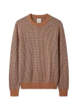 Calvin Klein - Ls Cotton Wool Dotted Stitch Cre - &Uuml;mara kaelusega - M