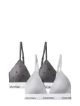 Calvin Klein - Lightly Lined Triangle 2Pk - Tugikaarteta rinnahoidjad - L