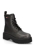 Tommy Hilfiger - Tjw Platform Brushed Lth Boots - N&ouml;&ouml;ridega saapad - 40