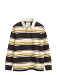 Gant - Striped Heavy Rugger - Pikkade varrukatega - M