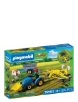 PLAYMOBIL - Small Tractor With Hay Swather - Playmobil Country - ONE SIZE