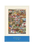 Martin Schwartz - Sverige Jigsaw Puzzle (1000 Pieces) - Pusled - 50X70CM