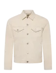 American Eagle - Ecru Classic Denim Trucker  Jacket - Voodrita teksatagid - L