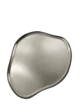 House Doctor - Tray, Hdosea, Silver Finish - Dekoratiivsed vaagnad - 41X35X2CM