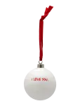 Anna + Nina - I Love You Ornament - J&otilde;ulukuulid ja kuuseehted - ONE SIZE
