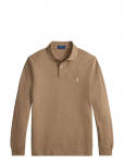 Polo Ralph Lauren - Custom Slim Fit Mesh Polo Shirt - Pikkade varrukatega - XXL
