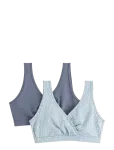 Lindex - 2-Pack Nursing Bra - Rasedusrinnahoidjad - XL