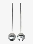 House Doctor - Salad Servers, Hdstyle, Black, Silv - Salatin&otilde;ud - ONE SIZE