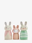 Tender Leaf - Bunny Family - Puidust kujud - ONE SIZE