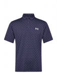Under Armour - Ua Playoff 3.0 Printed Polo - Spordi l&uuml;hikeste varrukatega polos&auml;rgid - XXXL