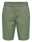 ONLY & SONS - Onslinus 0007 Cot Lin Shorts Noos - Vabaaja - XS