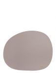 Aida - Raw Buffalo - D&aelig;kkeserviet 95% Genbrugsl&aelig;der Dusty Rose 1 Stk 41X33,5 Cm - Lauamatid - ONE SIZE