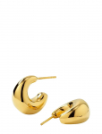 Syster P - Bolded Little Sis Earrings Gold - R&otilde;ngad - ONE SIZE