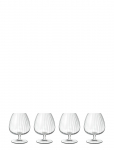 Luigi Bormioli - Cognacglas Optica 4 Stk. - Viski- ja konjakiklaasid - 46.5 CL
