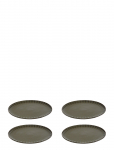 Serax - Plate L Green Inku By Sergio Herman Set/4 - V&auml;ikesed taldrikud - &Oslash; 24 CM