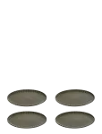 Serax - Plate L Green Inku By Sergio Herman Set/4 - V&auml;ikesed taldrikud - &Oslash; 24 CM