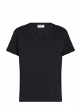 Bruun & Stengade - Bs Adrianne Regular Fit T-Shirt - L&uuml;hikeste varrukatega - XS