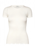 Rosemunde - Rwbernadine Organic  Ss O-Neck T-Shirt - L&uuml;hikeste varrukatega - XL