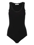 Rosemunde - Silk Bodystocking W/ Lace - Bodid ja aluskleidid - M