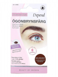 Depend Cosmetic - &Ouml;gonbrynsf&auml;rg Brunsvart /No/Dk - Eyebrow Gel - ONE SIZE