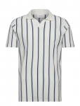 Lindbergh - Striped Piqu&eacute; Polo Shirt S/S - L&uuml;hikeste varrukatega - XXXL
