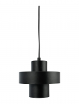 Dyberg Larsen - Stoke Pendel Mat Sort - Rippvalgustid - H16.5CM
