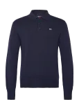 Tommy Jeans - Slim Essential Polo Sweater - Pikkade varrukatega kootud polos&auml;rgid - XXL