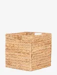 House Nordic - Siva - Basket, Foldable, Water Hyacinth, Natural, 30X30X30 Cm - Hoiukorvid - 30X30X30CM
