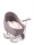Smallstuff - Dolls Stroller, Dark Rose - Nukuk&auml;rud - ONE SIZE