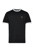 Lyle & Scott - Ringer T-Shirt - L&uuml;hikeste varrukatega - XL