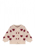 Wheat - Jacquard Cardigan Hearts - Kardiganid - 92