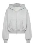 Calvin Klein Jeans - French Terry Woven Label Fz Hood - Kapuutsiga pusad - XXS