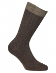 Alpacasocks&Co - Merino Silk Rib Crew 1-Pack - Tavalised sokid - 45-48