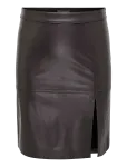 ONLY Carmakoma - Caroline Faux Leather Skirt Otw - L&uuml;hikesed seelikud - 52