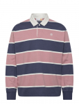Timberland - Rugby Polo Shirt Ash Rose-Oceana - Pikkade varrukatega - XXL