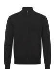 Lyle & Scott - Mesh Logo Knitted Track Jacket - Poolpika lukuga džemprid - L