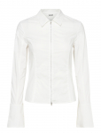 Weekday - Long-Sleeved Fitted Zip Shirt - Pikkade varrukatega - 34