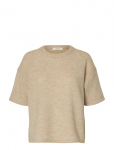 Selected - Slflulu 2/4 Knit O-Neck Noos - Džemprid - XXL