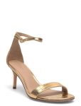 Lauren Ralph Lauren - Allie Mid-Heel Metallic Embossed Sandal - Kontsaga sandaalid - 37
