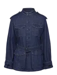 Polo Ralph Lauren - Belted Denim Utility Jacket - L&uuml;hikesed teksap&uuml;ksid - XL