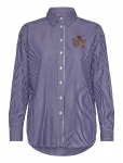 Lauren Ralph Lauren - Relaxed Fit Striped Broadcloth Shirt - Pikkade varrukatega - S