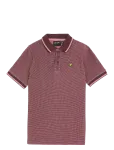 Lyle & Scott - Two Tone Waffle Polo Shirt - L&uuml;hikeste varrukatega polos&auml;rgid - 9-10