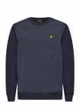 Lyle & Scott - Half Raglan Hybrid Sweatshirt - Dressipluusid - L